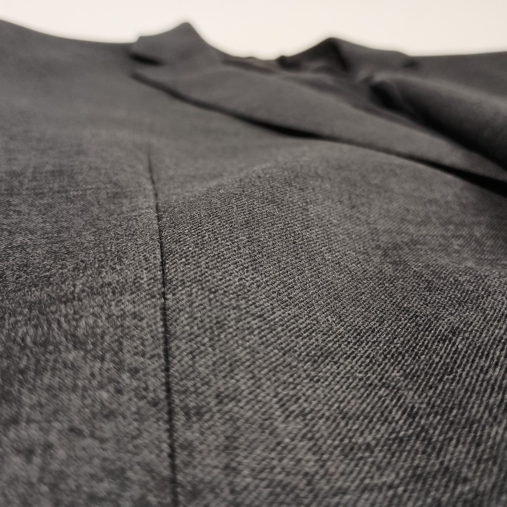 Joseph Abboud 43R Wool 2 Button Heathered Grey Mens Blazer - Picture 8 of 12